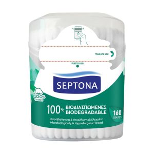 Septona Βιοδιασπόμενες Μπατονέτες 160 τεμάχια