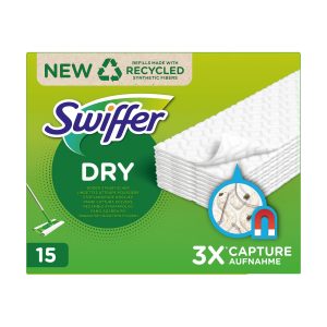 Swiffer Dry Ανταλλακτικά Πανάκια 15 τεμάχια