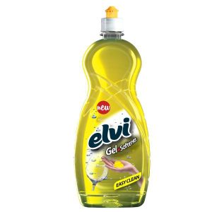Elvi Gel Λεμόνι Υγρό Πιάτων 1.5 lt