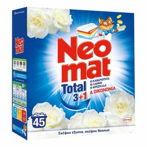 Neomat Total Σκόνη Πλυντηρίου 45 μεζούρες 2,25kg