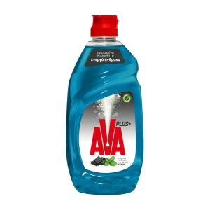 Ava Plus Ενεργός Άνθρακας & Μέντα Υγρό Πιάτων 430ml