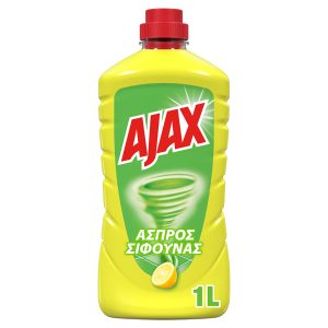 Ajax Classic Λεμόνι Σίφουνας Υγρό Καθαριστικό 1 lt