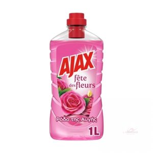 Ajax Γιορτή Λουλουδιών Ρόδο της Αυγής Υγρό Καθαριστικό 1lt
