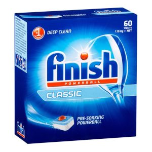 Finish Classic 60 Ταμπλέτες Πλυντηρίου Πιάτων 960 gr