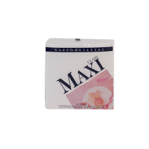 Maxi Χαρτοπετσέτες Λευκές 33x33cm 80 τεμάχια