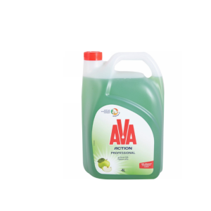 Ava Action Professional Πράσινο Μήλο Υγρό Πιάτων 4 lt