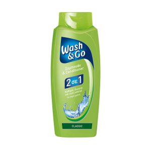 Wash & Go Classic 2 in 1 Σαμπουάν 700 ml