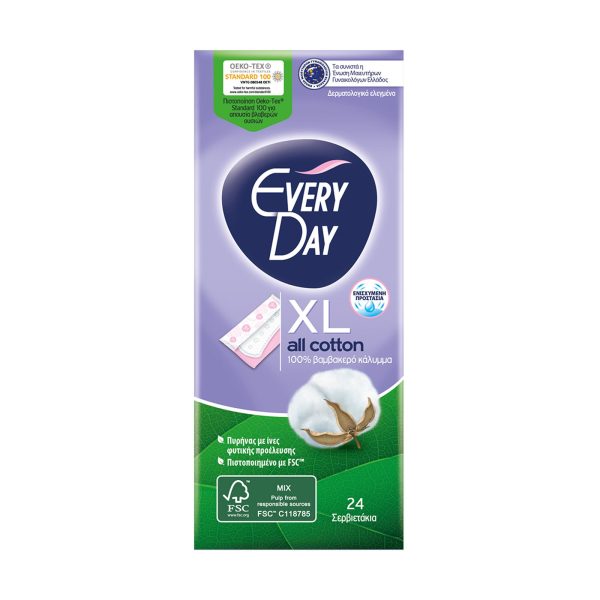 Everyday All Cotton Extra Large Σερβιετακια 24 τεμάχια