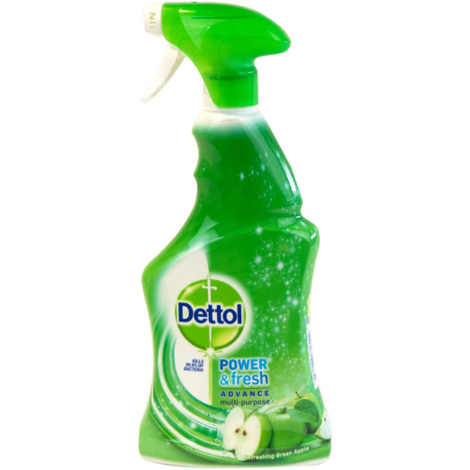 Dettol Power & Fresh Πράσινο Μήλο Spray Καθαρισμού 500 ml