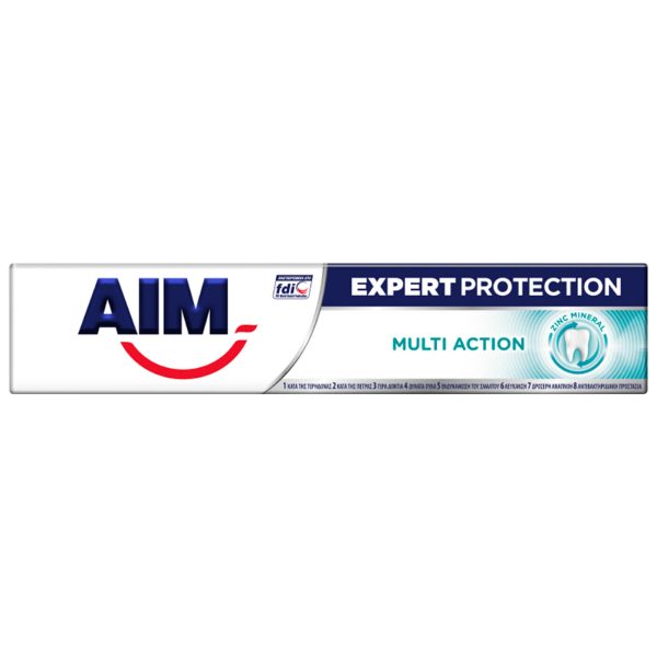 Aim Expert Protection Mullti Action Οδοντόκρεμα 75ml