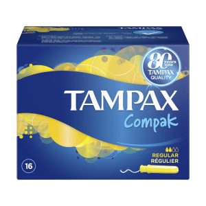 Tampax Compak Ταμπόν Regular 16 τεμάχια