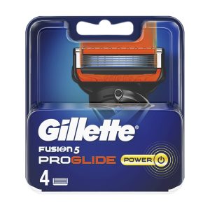 Gillette Fusion Proglide Power Ανταλλακτικές Κεφαλές 4 τεμάχια