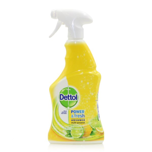 Dettol Power & Fresh Lemon & Lime Spray Καθαρισμού 500 ml