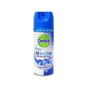 Dettol All in One Crisp Linen Spray Απολυμαντικό 400 ml