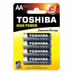 Toshiba Alkaline AA LR6GCP BP-4 Μπαταρίες 4 τεμάχια