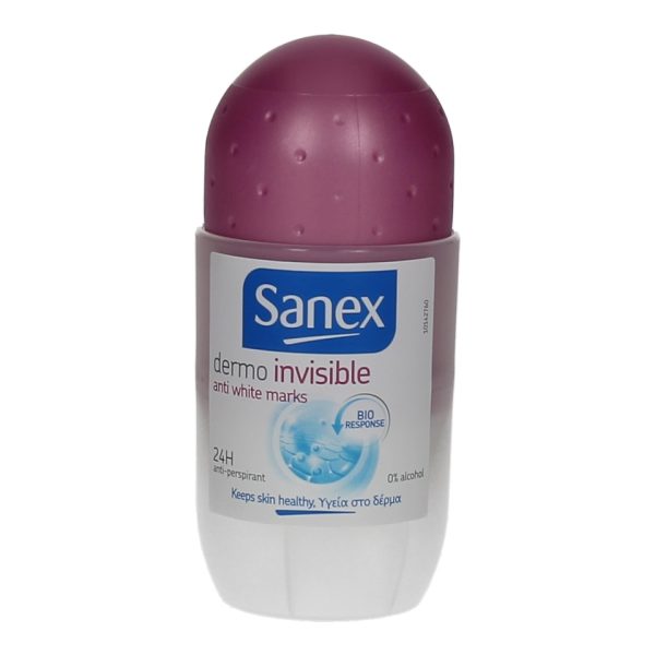 Sanex Roll On Dermo Invisible Αποσμητικό 50 ml