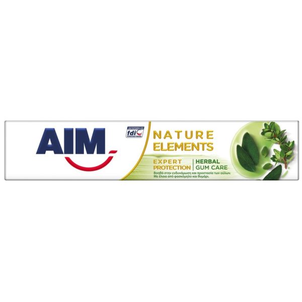 Aim Nature Elements Herbal Gum Οδοντόκρεμα 75ml