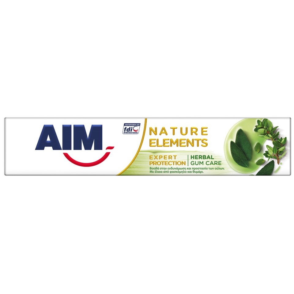 Aim Nature Elements Herbal Gum Οδοντόκρεμα 75ml