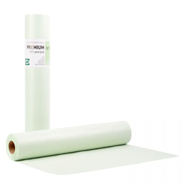 Premium Standard Εξεταστικό Ρολό Πλαστικό + Χαρτί Πράσινο 50cm x 50m