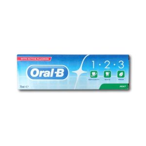 Oral B Fresh Mint 1-2-3 Οδοντόκρεμα 75 ml