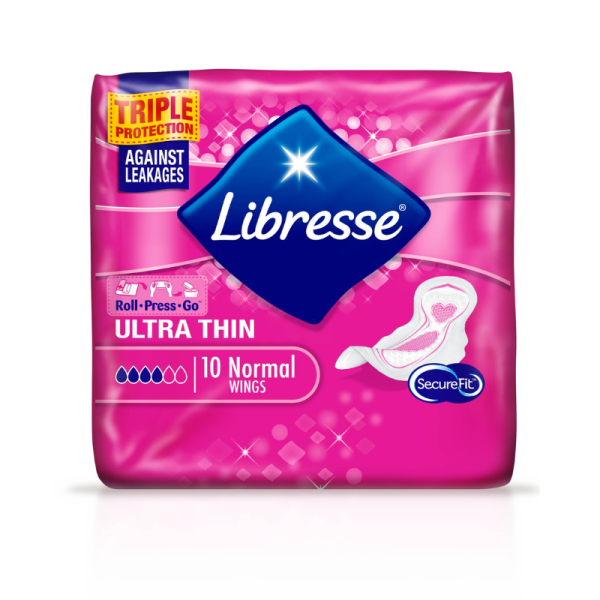 Libresse Ultra Thin Normal Σερβιέτες 10 τεμάχια