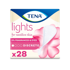 Tena Lights Discreto Σερβιέτες Ακράτειας 28 τεμάχια