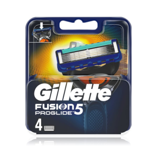 Gillette Fusion Proglide Ανταλλακτικές Κεφαλές 4 τεμάχια