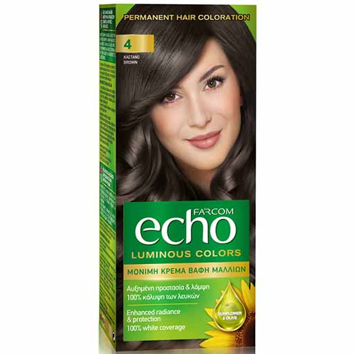 Farcom Echo Βαφή Μαλλιών Νο 4 60ml